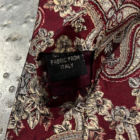 Bill Robinson silk tie - Picture 4 of 4